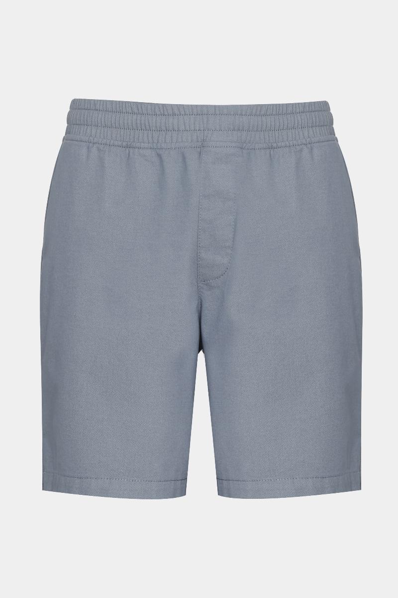 Bermuda Aramis Algodão Elástico e Cordão Azul Indigo - 2