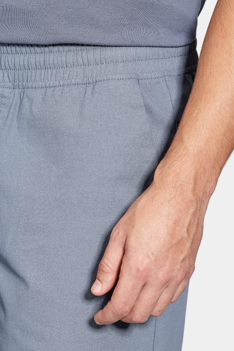 Bermuda Aramis Algodão Elástico e Cordão Azul Indigo - 4