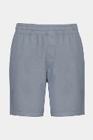 Bermuda Aramis Algodão Elástico e Cordão Azul Indigo - 2