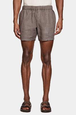 Bermuda Aramis Algodão Com Elastico Rústica Verde Militar