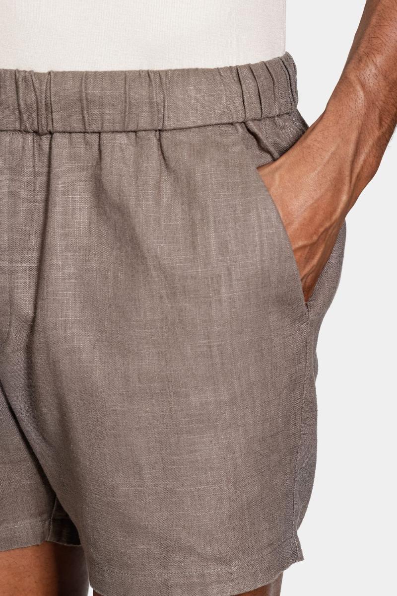 Bermuda Aramis Algodão Com Elastico Verde - 4