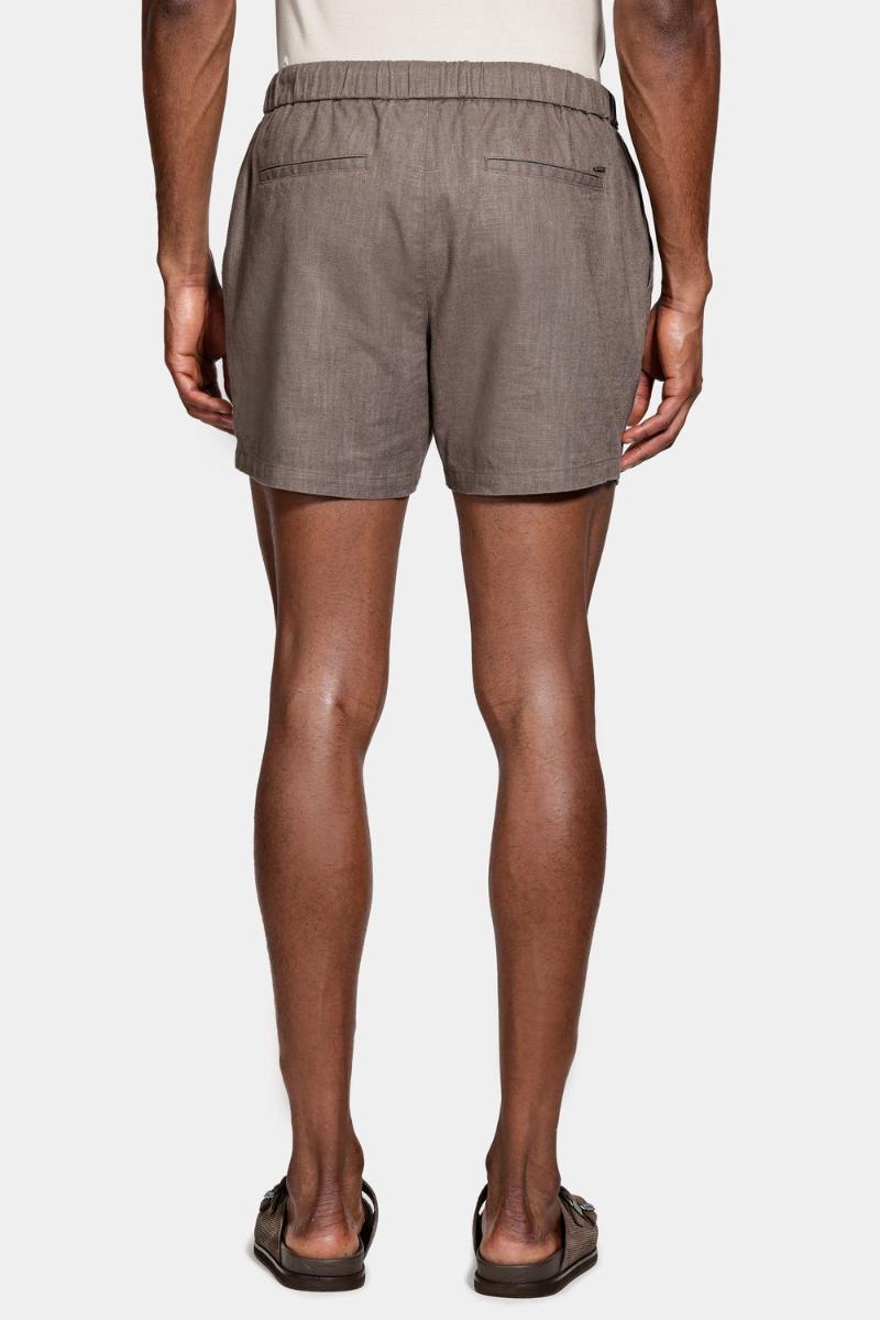 Bermuda Aramis Algodão Com Elastico Verde - 6