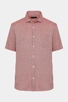 Camisa Aramis Aramis Manga Curta Algodão Telha - 5