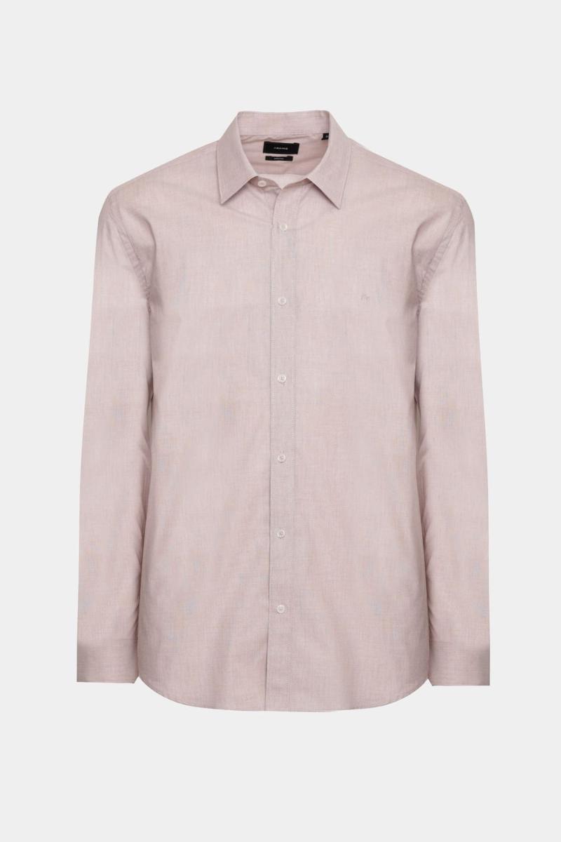 Camisa Aramis Algodão Regular Manga Longa Canela - 5