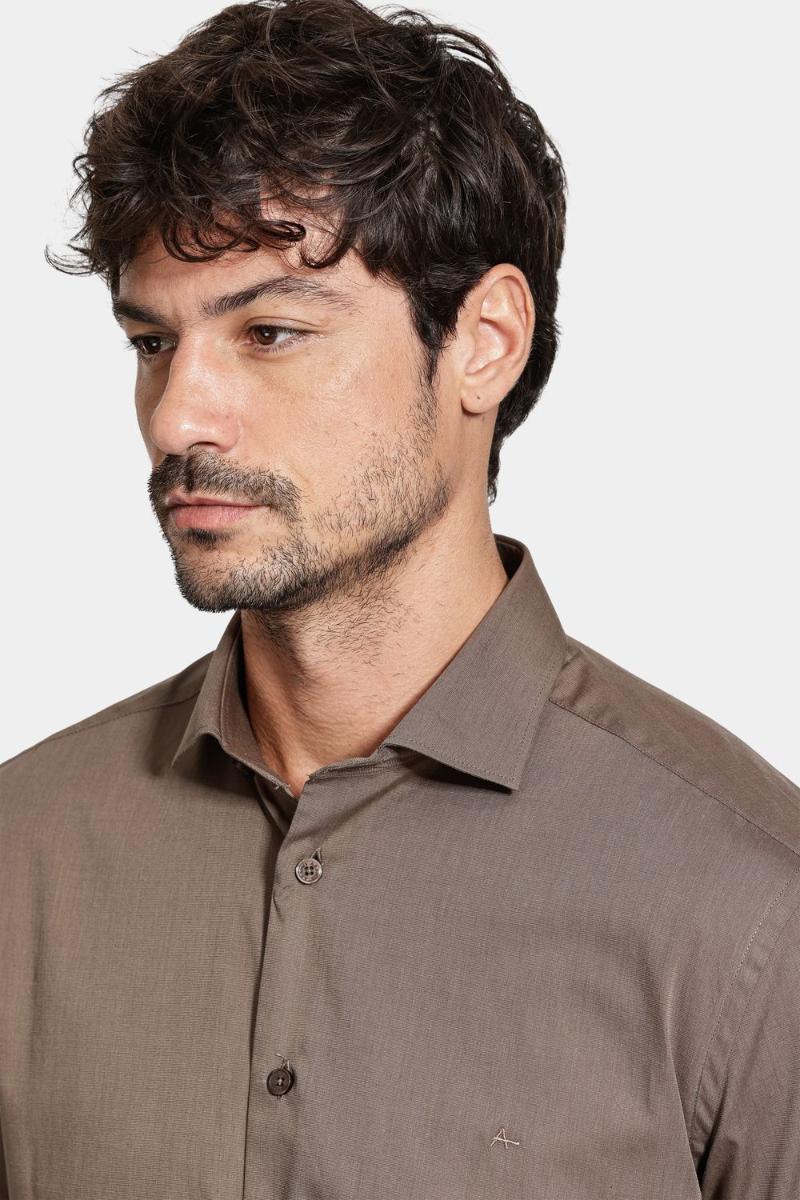 Camisa Aramis Manga Curta Algodão Regular Verde - 5