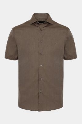 Camisa Aramis Manga Curta Algodão Regular Verde