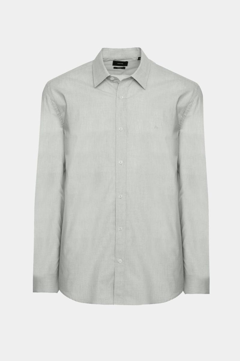 Camisa Aramis Algodão Regular Manga Longa Verde - 1