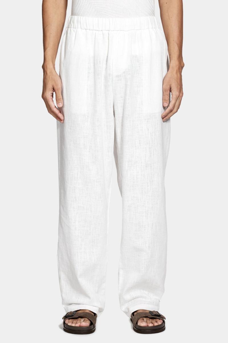 calça Aramis Chino Algodão Ampla Rustica Off White - 2