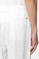 calça Aramis Chino Algodão Ampla Rustica Off White - 5