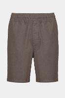 Bermuda Aramis  Algodão Elástico e Cordão Cafe - 1