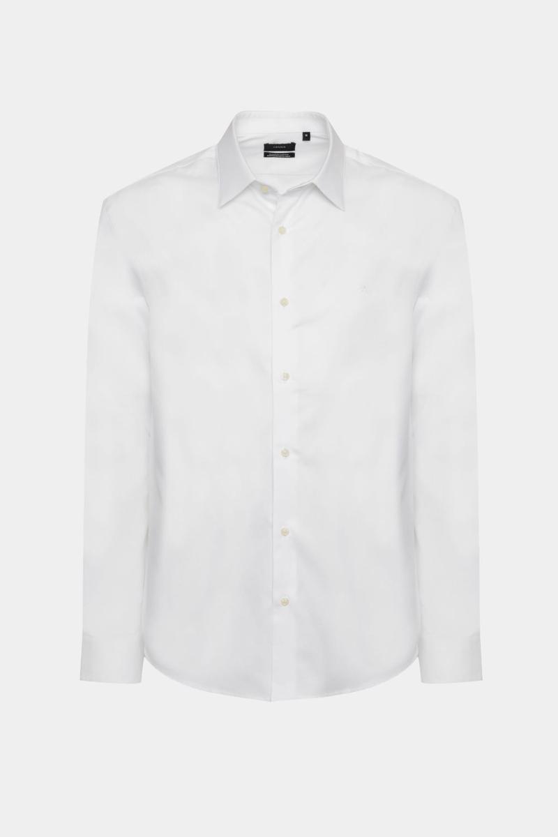 Camisa Aramis Manga Longa Regular Fio 100 Branco - 5