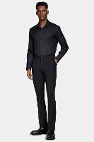 Camisa Aramis Manga Longa Regular Fio 100 Egípcio Preto - 2