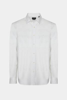 Camisa Aramis Manga Longa Regular Linho Branco