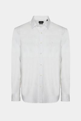 Camisa Aramis Manga Longa Regular Linho Branco