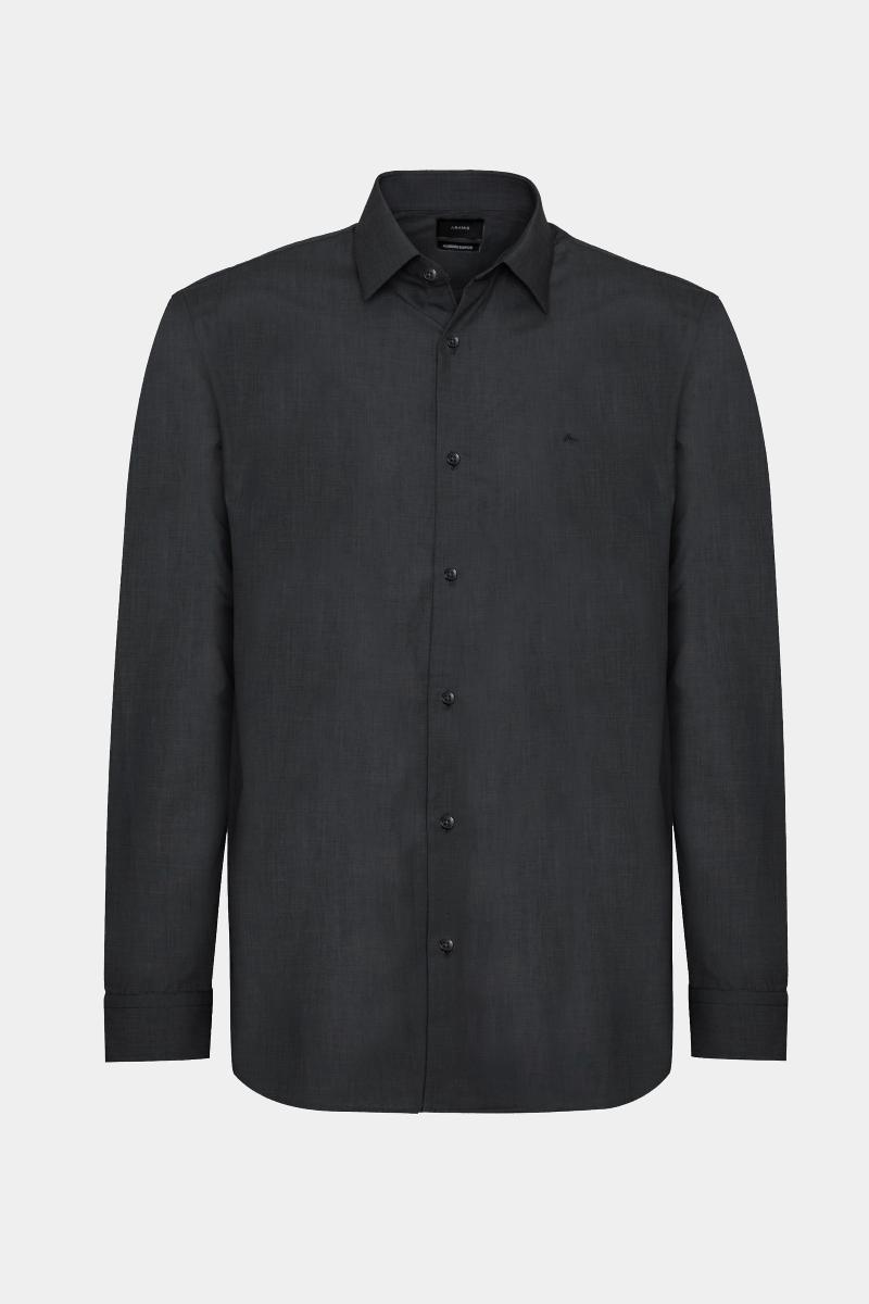 Camisa Aramis Manga Longa Egípcio Chumbo - 5