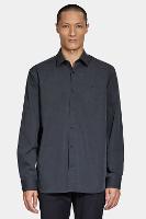 Camisa Aramis Manga Longa Egípcio Chumbo - 1