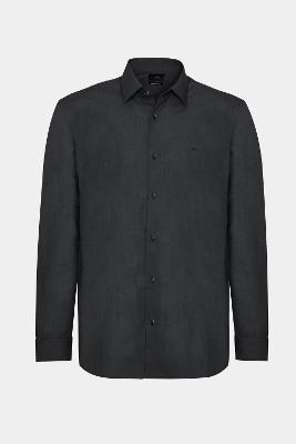 Camisa Aramis Manga Longa Egípcio Chumbo