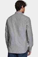 Camisa Aramis Manga Longa Algodão Grafite