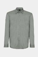 Camisa Aramis Aramis Manga Longa Regular Linho Verde - 1