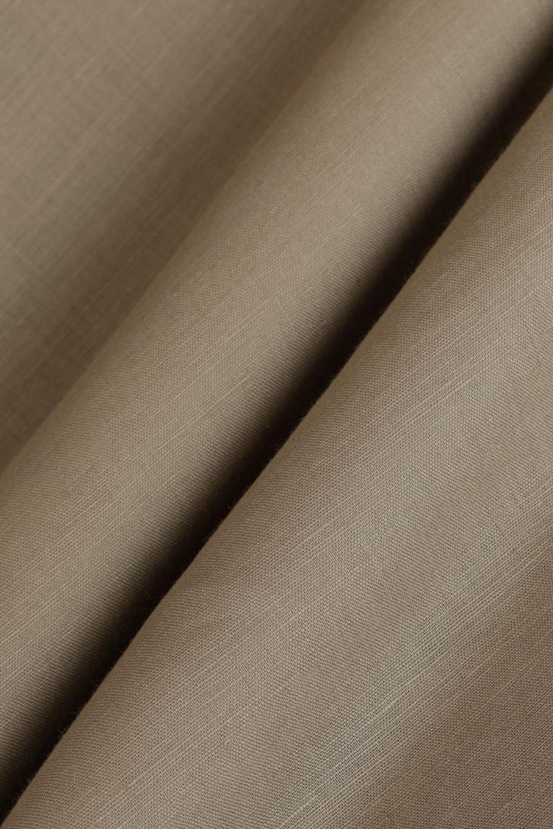 Camisa Aramis Manga Longa Regular Linho Caqui - 2