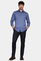 Camisa Aramis Regular Algodão Manga Longa Azul - 2