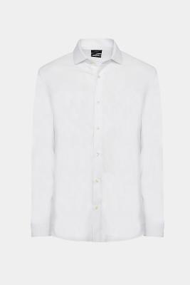 Camisa Aramis Manga Longa Tech Flex Sarja Branca