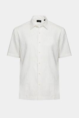 Camisa Aramis Regular Textura Jacquard Off White