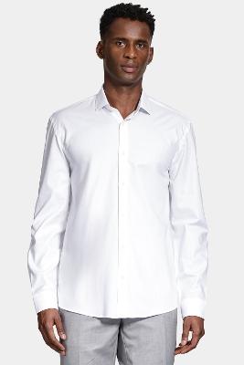Camisa Aramis Slim Manga Longa Algodão Pima Branco