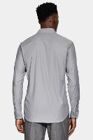 Camisa Aramis Manga Longa Tech Flex Sarja Cinza - 5