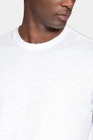 Camiseta Aramis Manga Curta Algodão Flame Off White