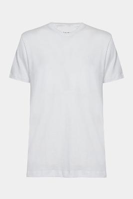 Camiseta Aramis Manga Curta Algodão Flame Off White