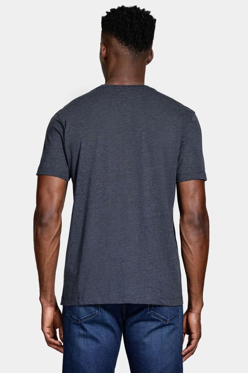 Camiseta Aramis Manga Curta Algodão Básica Navy - 5