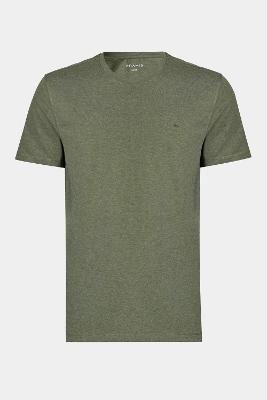 Camiseta Aramis Manga Curta Algodão Básica Militar