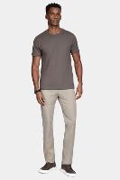 Camiseta Aramis Manga Curta Algodão Peruano Chumbo - 3