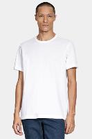 Camiseta Aramis Manga Curta Algodão Peruano Branco - 1