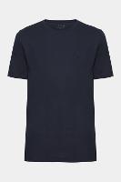 Camiseta Aramis Manga Curta Algodão Peruano Marinho - 1