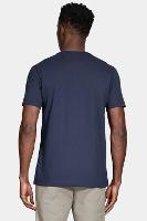 Camiseta Aramis Manga Curta Algodão Peruano Marinho - 5