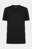 Camiseta Aramis Manga Curta Algodão Peruano Preto - 1