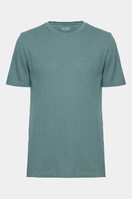 Camiseta Aramis Manga Curta Algodão Peruano Verde