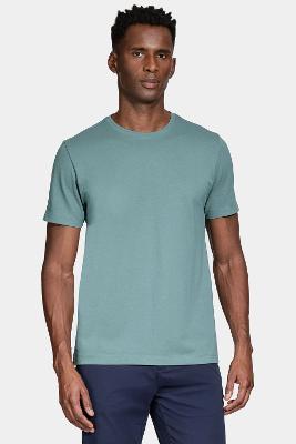 Camiseta Aramis Manga Curta Algodão Peruano Verde