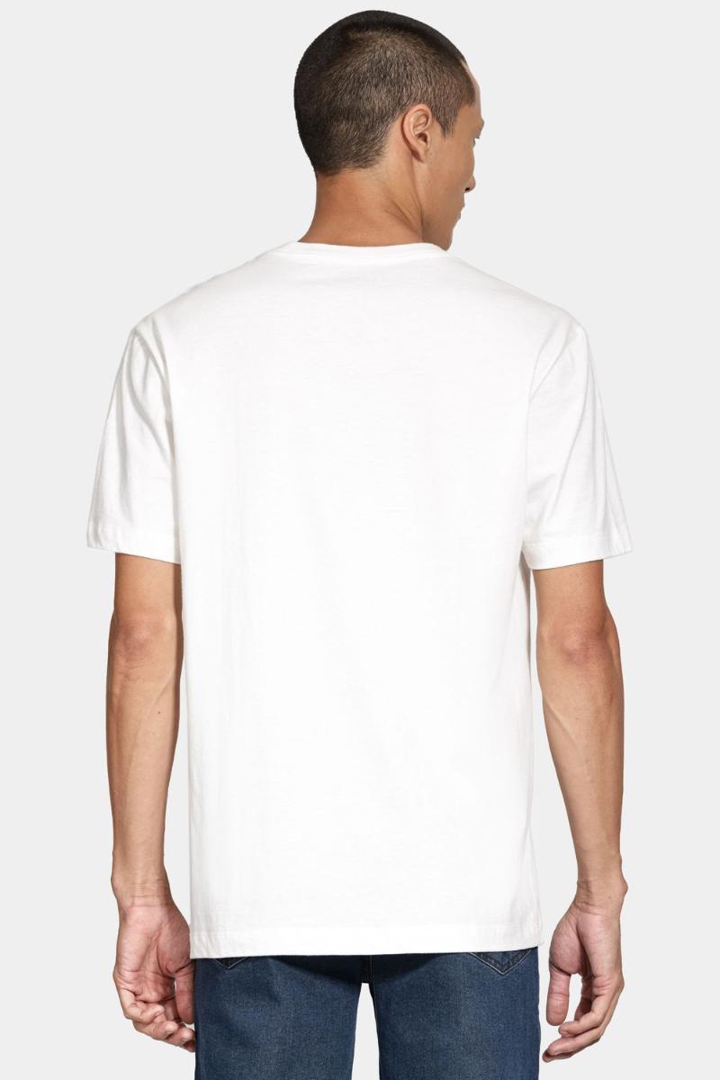 Camiseta Aramis Manga Curta Silk Bloco Off White - 5