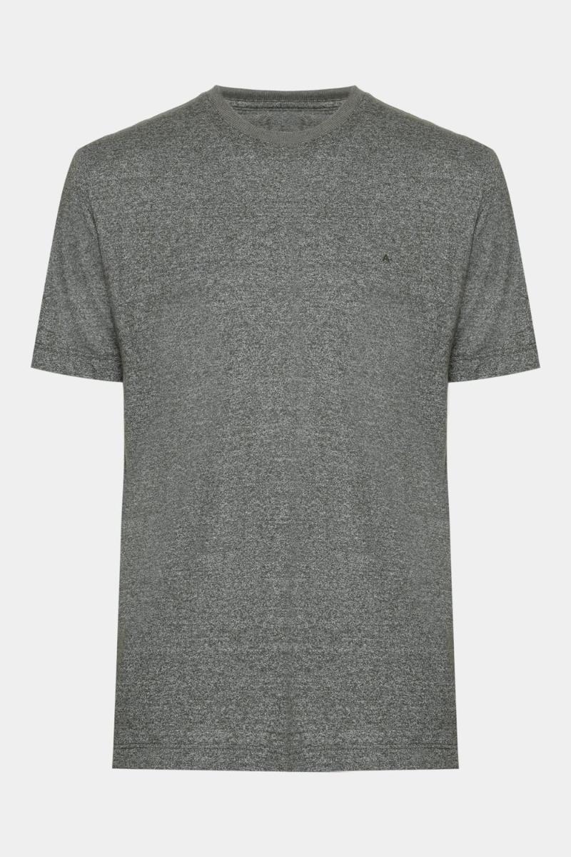 Camiseta Aramis Manga Curta Malha Verde - 1