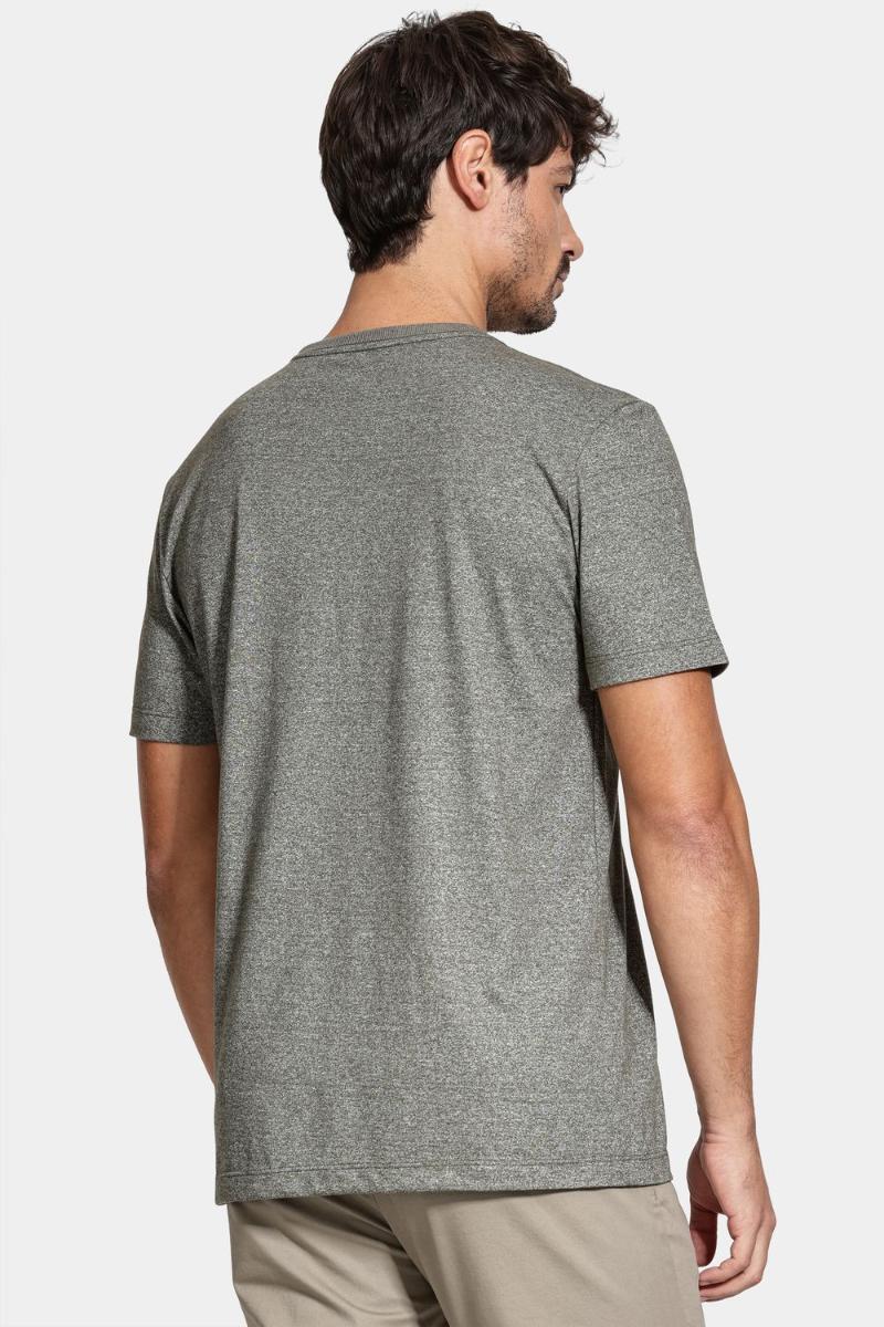 Camiseta Aramis Manga Curta Malha Verde - 5