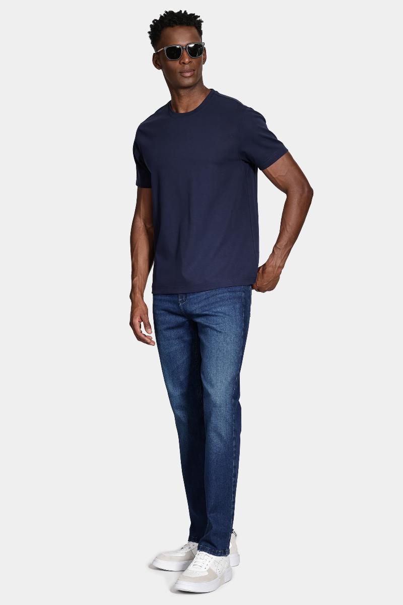 Camiseta Aramis Aramis Manga Curta Supima Modal Navy - 2