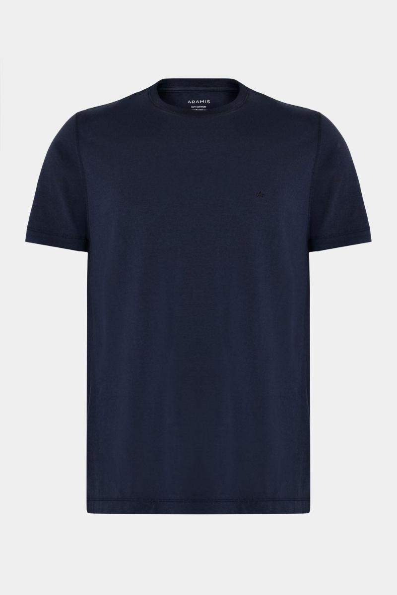 Camiseta Aramis Aramis Manga Curta Soft Comfort Navy - 1