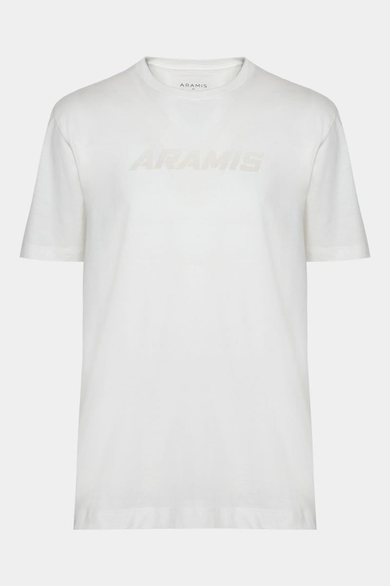 Camiseta Aramis Manga Curta Silk F1 New Off White - 1