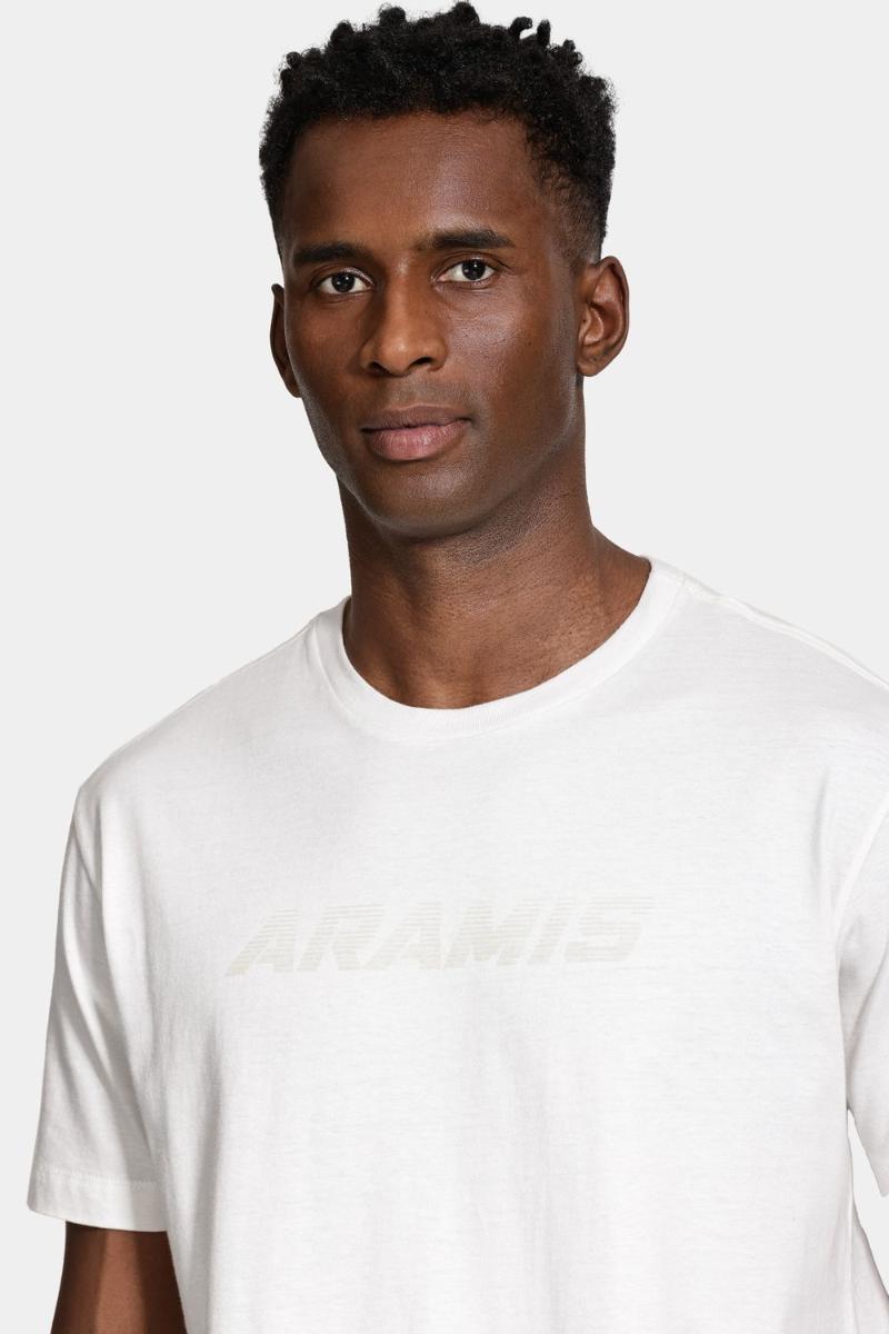 Camiseta Aramis Manga Curta Silk F1 New Off White - 4