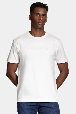 Camiseta Aramis Manga Curta Silk F1 New Off White