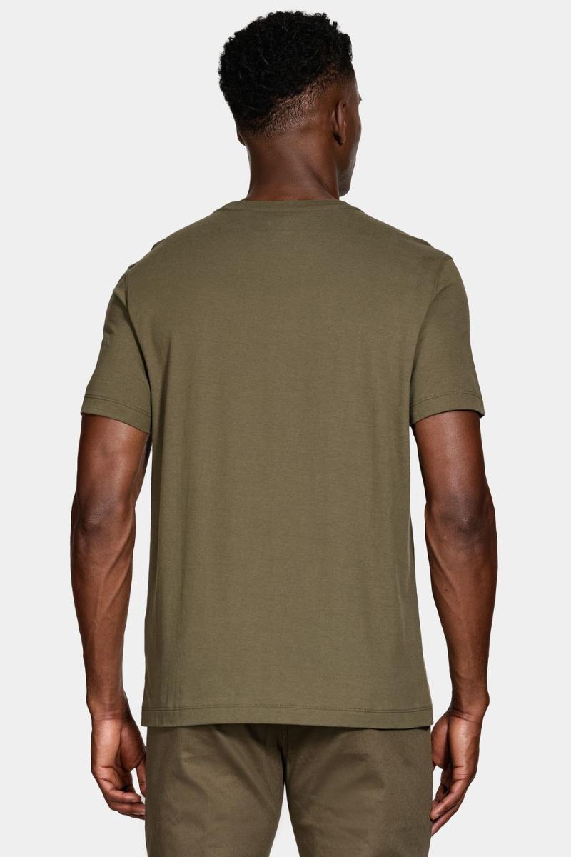 Camiseta Aramis Manga Curta Soft Comfort Militar - 4