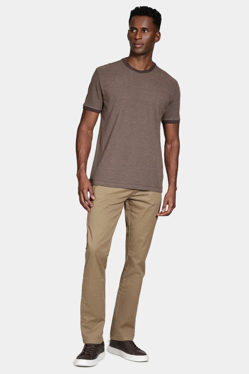 Camiseta Aramis Regular Manga Curta Castor - 3